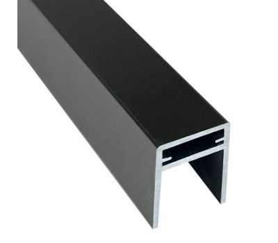 П-профиль алюминиевый 35x25 Чёрное дерево от производителя  EasyDecking по цене 750 р