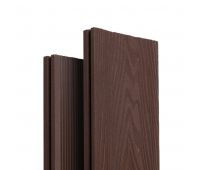 Террасная доска ДПК Extra 3D полнотелая Венге