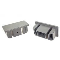 Заглушка торцевая из алюминия для перил Серый Заглушка торцевая из алюминия для перил Серый