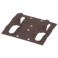 Кляймер рядный для монтажа наличника Коричневый Кляймер рядный для монтажа наличника Коричневый