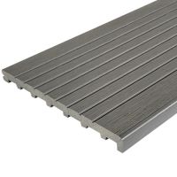 Ступень из ДПК Latitudo Step-320 Полнотелая Серый