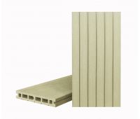 Террасная доска КЛАССИК пустотелая с пазом Фисташка (Под заказ)