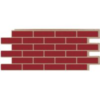 Фасадные панели СЕРИЯ кирпич Модерн - Красный