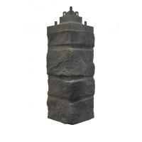 Внешний угол Creek Ledgestone (Бутовый камень) County Gray Внешний угол Creek Ledgestone (Бутовый камень) County Gray