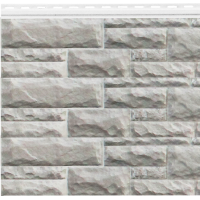 Цокольный сайдинг коллекция AirSide Скандинавский Серебристый туман Цокольный сайдинг коллекция AirSide Скандинавский Серебристый туман