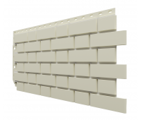 Фасадные панели Flemish (гладкий кирпич) Молочный