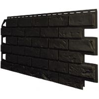Фасадные панели (Цокольный Сайдинг) VOX Vilo Brick Dark brown