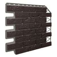 Фасадные панели Кирпич Баварский - Тёмно- коричневый Фасадные панели Кирпич Баварский - Тёмно- коричневый