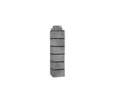 Угол наружный Кирпич Клинкерный 3D Бежево-Серый от производителя  Fineber по цене 530 р