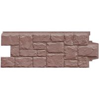 Фасадные панели Крупный камень Элит Миндаль