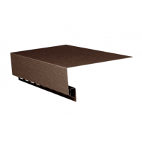 Околооконная планка для Фасадных Панелей Тёмный Дуб Околооконная планка для Фасадных Панелей Тёмный Дуб