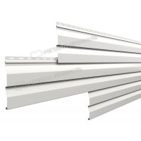 Металлический сайдинг МП СК-14х226 (ПЭ-01-7035-0.5) Ярко-серый Металлический сайдинг МП СК-14х226 (ПЭ-01-7035-0.5) Ярко-серый