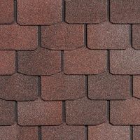 Гибкая черепица Однослойная Классик, коллекция Модерн – Красный мрамор