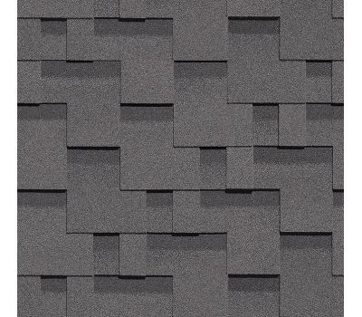 Гибкая черепица ТЕТРИС Серый от производителя  Docke по цене 612 р