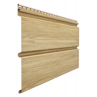 Виниловый сайдинг - серия LUX Брус D6S, Зрелый каштан Виниловый сайдинг - серия LUX Брус D6S, Зрелый каштан