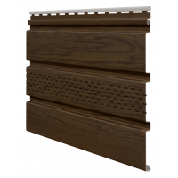 Софиты ламинированные с центральной перфорацией, Орех Софиты ламинированные с центральной перфорацией, Орех