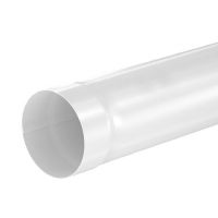 Труба водосточная RAL 9003 Белый 1.00м 150/100
