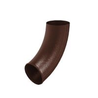 Колено сливное RAL 8017 Коричневый matt 125/90