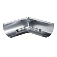 Угол желоба, внутренний 90° Оцинкованный 125/90 Угол желоба, внутренний 90° Оцинкованный 125/90